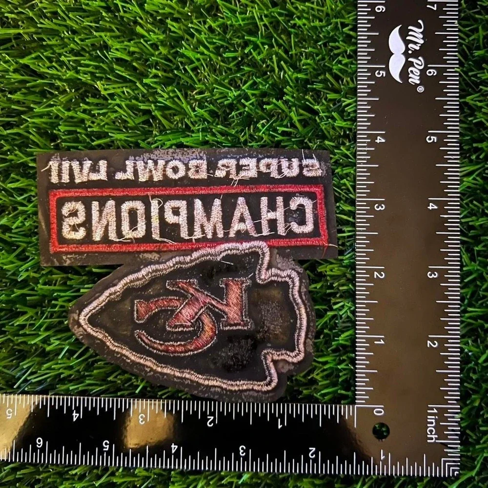 Kansas City Chiefs Super Bowl LVII Champions embroidered iron on patch